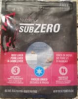 Nutrience SubZero Beef Liver, Pork Liver, & Lamb Liver Dog Treats