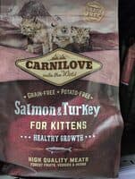 Salmon & Turkey for kittens healthy growth