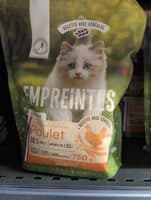 Croquettes au poulet pour chaton, avec céréales